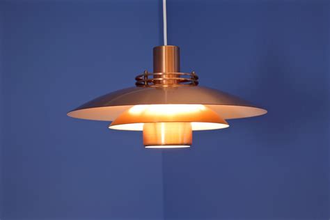Vintage Danish Pendant Light In Solid Copper 1970 Design Market