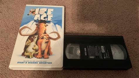 Opening To Ice Age 2002 VHS YouTube
