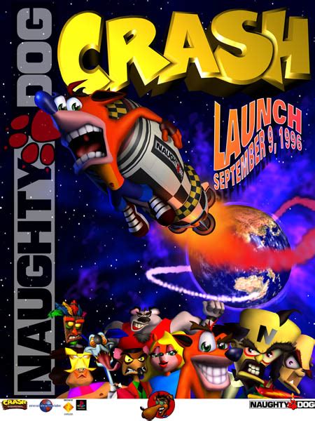 Crash Bandicoot Promotional Renders Crash Mania