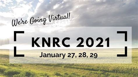 2021 Kansas Natural Resources Conference January 27 To January 29