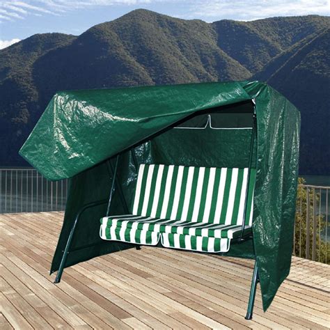 96 L57 W67 H Patio Swing Chair Cover 3 Triple Seater Outdoor Garden Hammock Glider Chair Cover