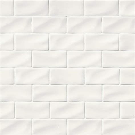 Msi Whisper White 3 In X 6 In Glossy Ceramic Subway Wall Tile 1 Sq