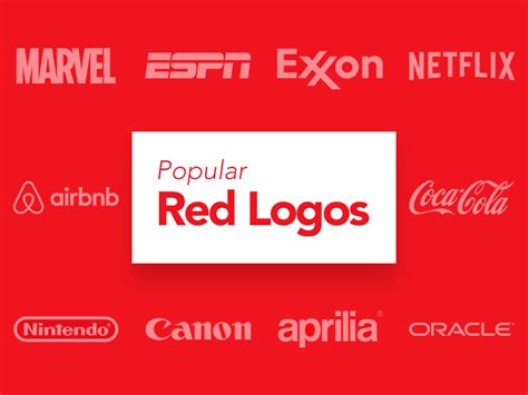 Companies With Red Logos