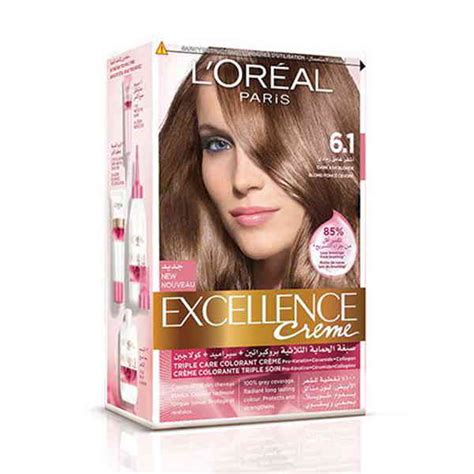 Loreal Excellence Creme Hair Color Dark Ash Blonde Ubicaciondepersonascdmxgobmx