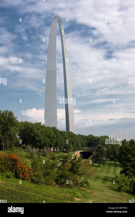 St Louis Missouri Usa Gateway Arch Jefferson National Expansion