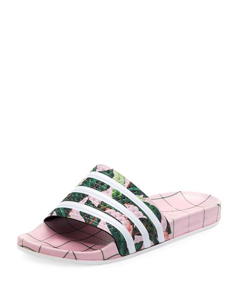 Adidas Adilette Comfort Slide Sandals Neiman Marcus