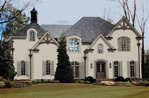 Gray Paint for the Exterior that looks best warm gray | Grey exterior, White exterior paint ...