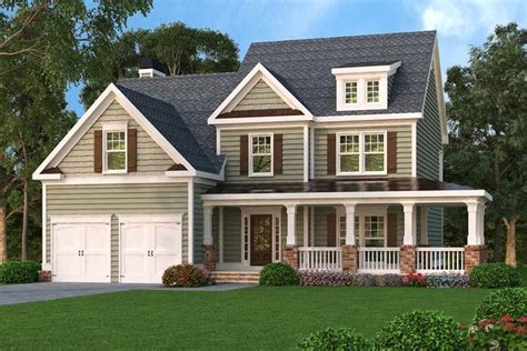 11 Reasons Why To Choose A 2 Story Country Style House Plan