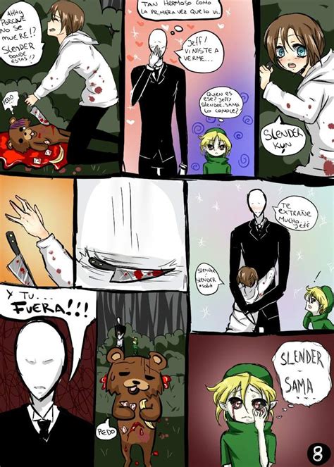 Comic Yaoi De Slenderman X Jeff The Killer Parte 1 Yaoi Amino Español Amino