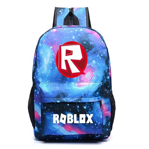 Roblox Game School Bag Backpack Men Women Unisex Boys Girls Casual