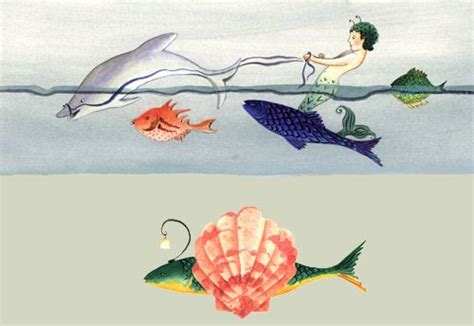 Katharine Gracey Art Mermaids And Mermen Mermaid Green Fish