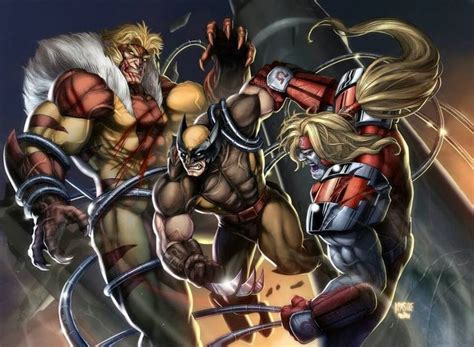 Wolverine Vs Sabretooth And Omega Red Wolverine Favorite