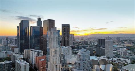 Skyscrapers Of Los Angeles California Los Angeles California Usa