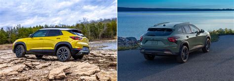 Differences Between The 2024 Chevy Trailblazer And 2024 Chevy Trax