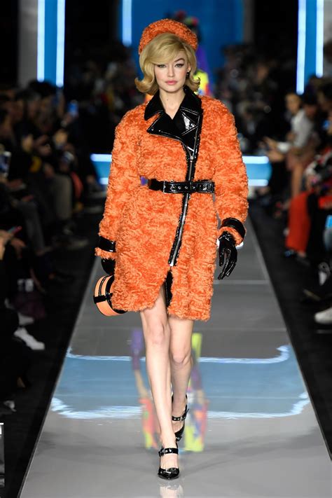 Gigi Hadid Walks Moschino Show Milan Fashion Week 02212018 Celebmafia