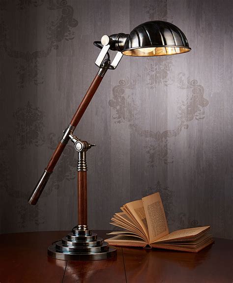 Hartford Adjustable Desk Lamp Antique Silver - ELPIM59334AS