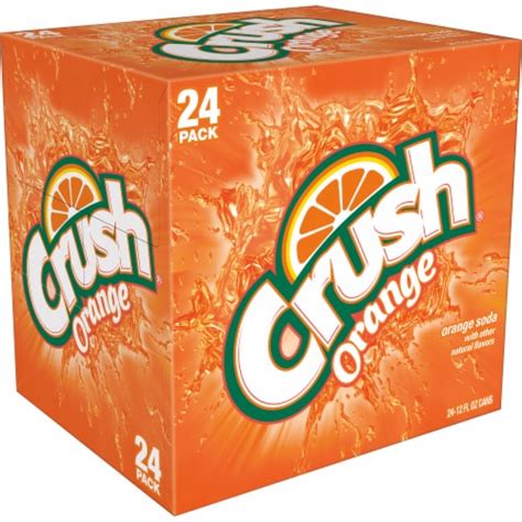 Crush Orange Soda 24 Cans 12 Fl Oz Kroger