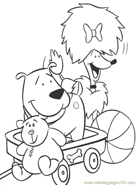Perrito Clifford 4 Coloring Page For Kids Free Clifford