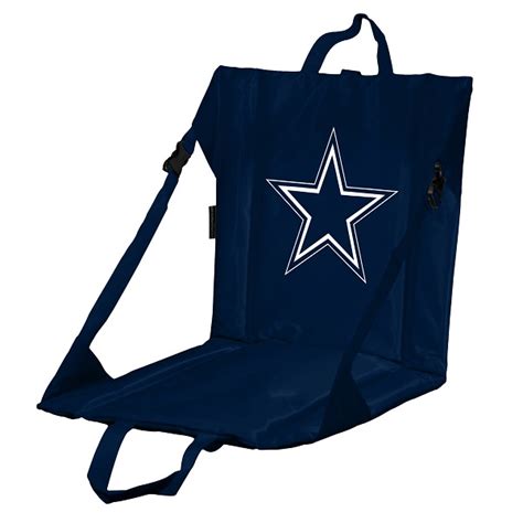 Dallas Stadium Seat W Cowboys Logo Cushioned Back