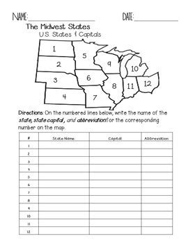 Learn vocabulary, terms and more with flashcards, games and other study tools. Midwest States and Capitals Quiz Pack by Faith and Fourth ...
