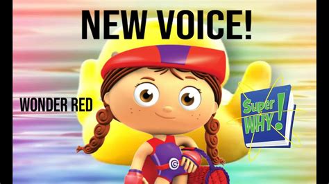 Uberduck New Voice With Wonder Red From Super Why Youtube