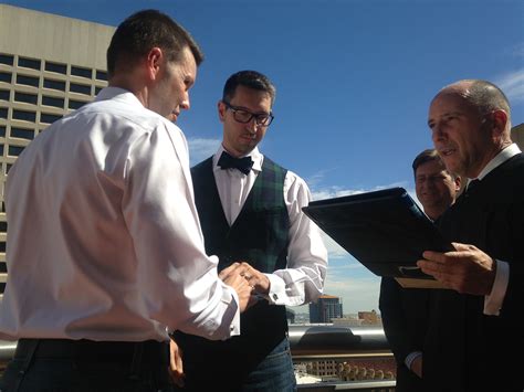 couples rush to get married after state s same sex marriage ban