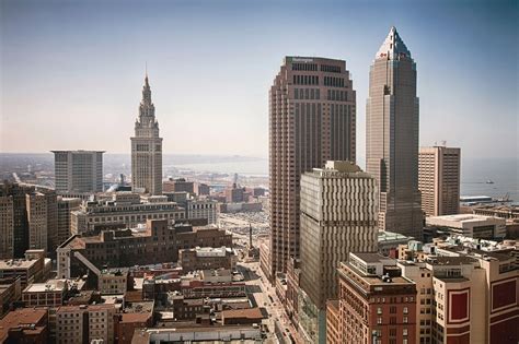 Pin By Nbbj Columbus On Highrise Downtown Cleveland Cleveland