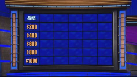 These Contestants Dont Know Football Answer What Is Epic Jeopardy