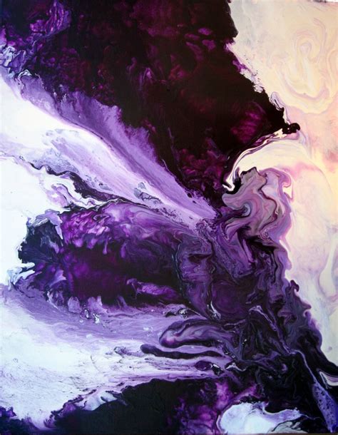 Sale Abstract Painting 24x30 Purple And By Jenniferflanniganart