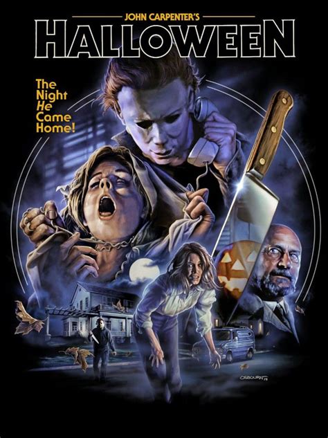Halloween 1978 Horror Movie Art Slasher Movies Horror Movie