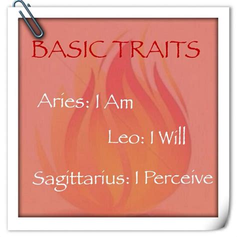 Fire Signs Basic Traits Sign Quotes Fire Signs My Astrology