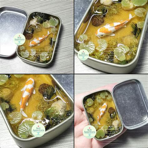 Commission Orangewhite Altoids Smalls Tin Pond By Peppertreeart On