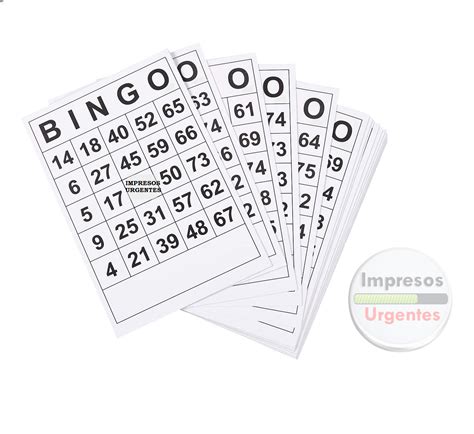 Bingos En Blanco Y Negro Paquetes 100 Unidades Cartones De Bingo Bingo Para Imprimir Bingo