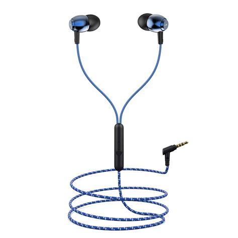 Boat Bassheads 162 In Ear Wired Earphones With Micjazzy Blue Amazon