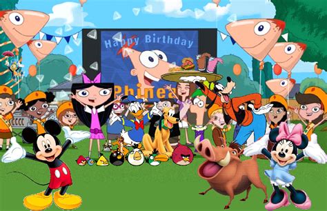 Image Happy Birthday Phineaspng Phineas And Ferb Fanon Fandom