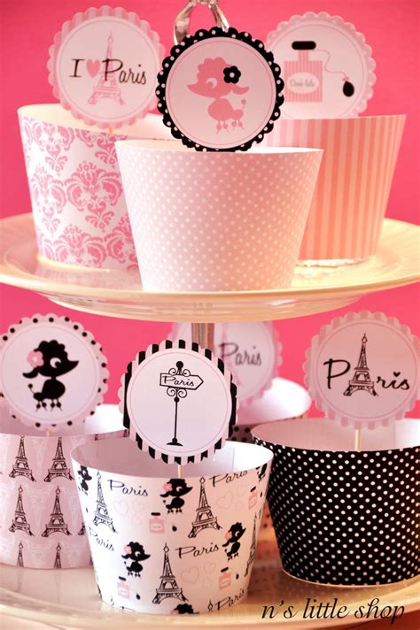 This list includes 75 fun party themes for both adults and children and celebrations suggestions (such as decorations or the kind of music you might want). nslittleshop party decorations and more: Paris Oui, Oui,