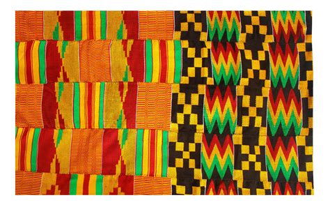 Kente Handwoven Cloth Asante Ghana African Art Ashanti Textile Fabric 6