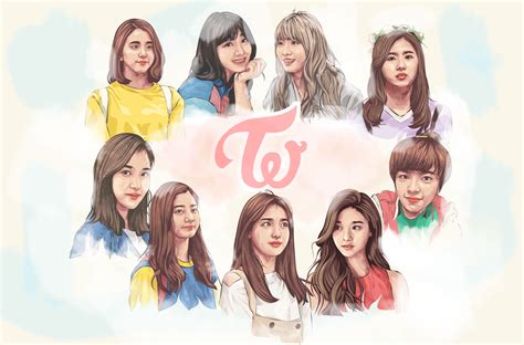 Twice Fanart By Anakyangterbang Gees Blog