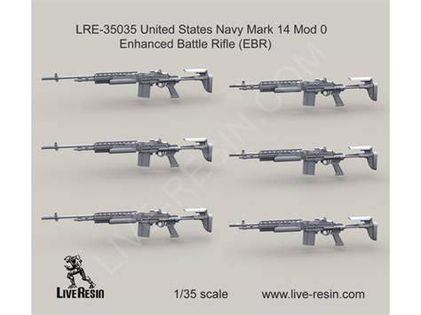 Lre35035 Us Navy Mk14 Enhanced Battle Rifle Ebr