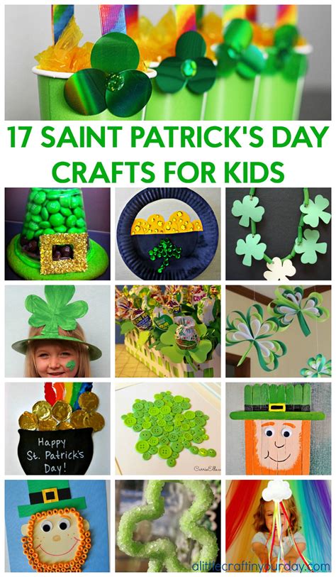17 Saint Patricks Day Crafts For Kids A Little Craft In Your Day