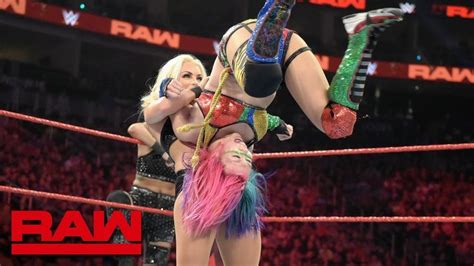 WWE Womens Tag Team Title Fatal Way Elimination Match Raw Aug