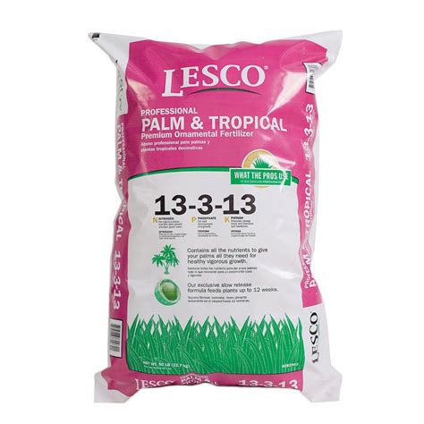 Lesco 50 Lb Landscape And Ornamental Fertilizer 13 3 13 082962 The