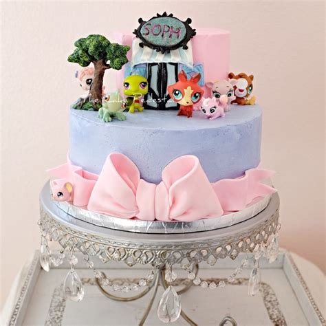Littlest Pet Shop Cake For Soohias 9th Birthday Party Lps Cake Lps