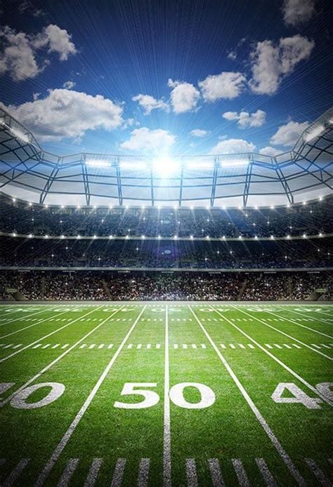 Stadium Football Field Sports Backdrop For Photography Lv 030 In 2021