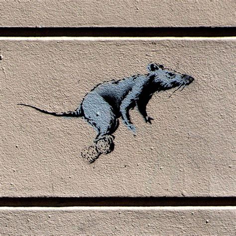 Here There And Nowhere Banksy Rat Art Explained Banksy Brooklyn
