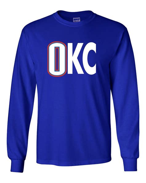 Blue Oklahoma City Westbrook Okc T Shirt 1609 Jznovelty