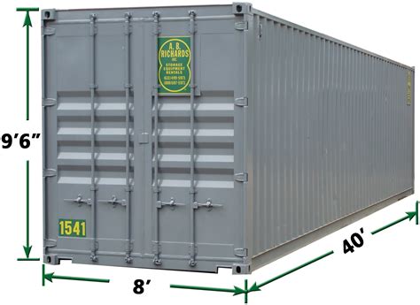Learn more about 20ft and 40ft. 40′ Jumbo Container Rentals | A.B. Richards