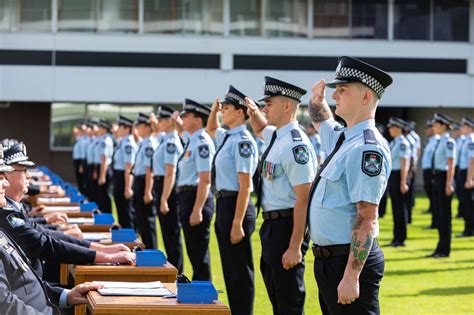 79 New Officers Welcomed To The Queensland Police Service Queensland