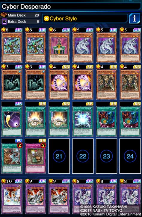 Deck Casual Cyber Dragons Dr Rduellinks