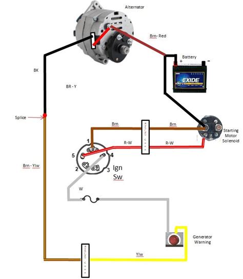 Ford Tractor 545 Gas Alternator Wire Diagram Wiring Diagram